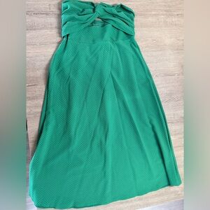 SHEIN Emerald Green Textured Fabric